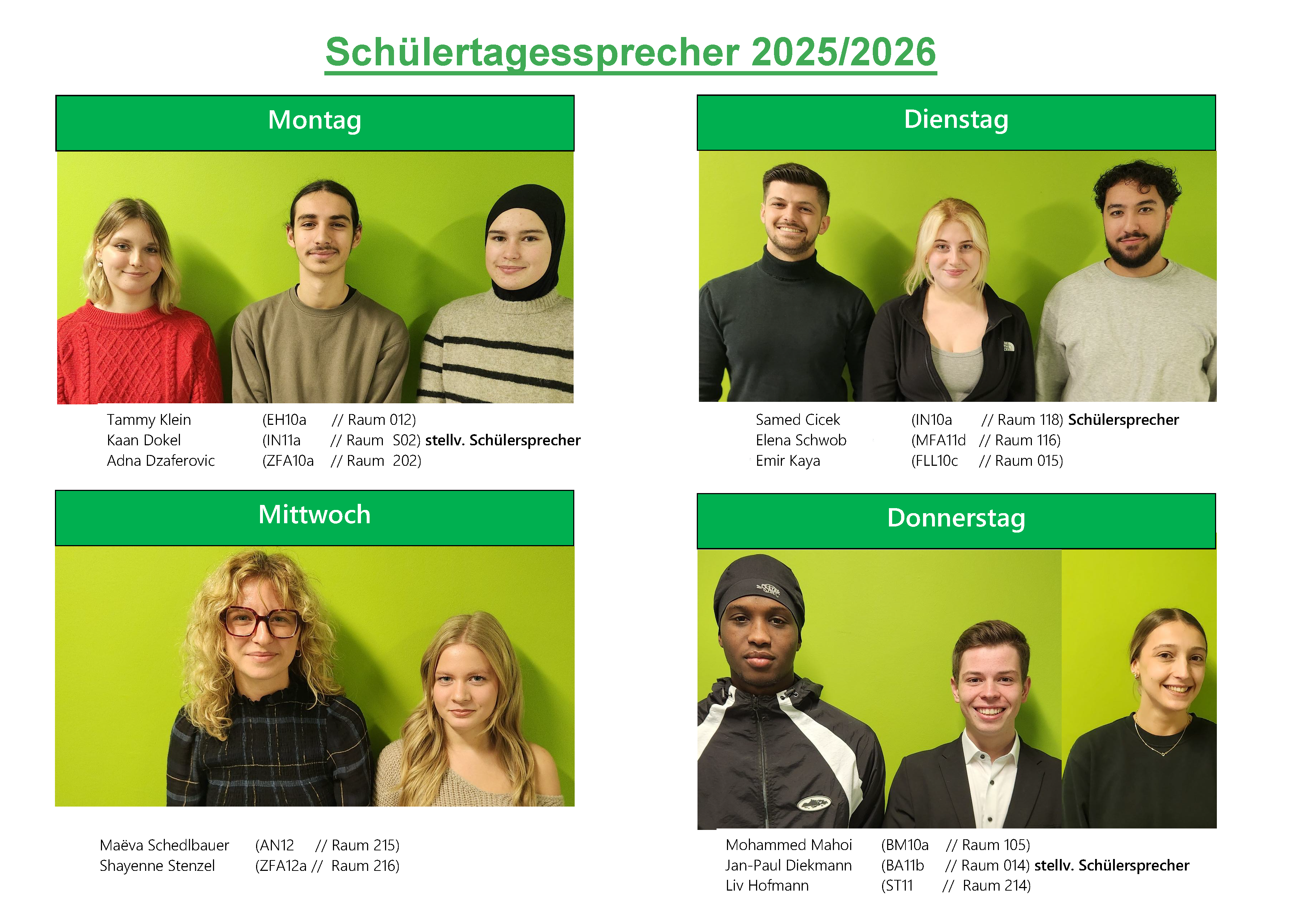 Unsere Schülermitverantwortung im Schuljahr 2025/26 Image